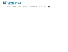 Tablet Screenshot of brione.fi